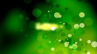 绿色的粒子光斑背景素材视频的预览图